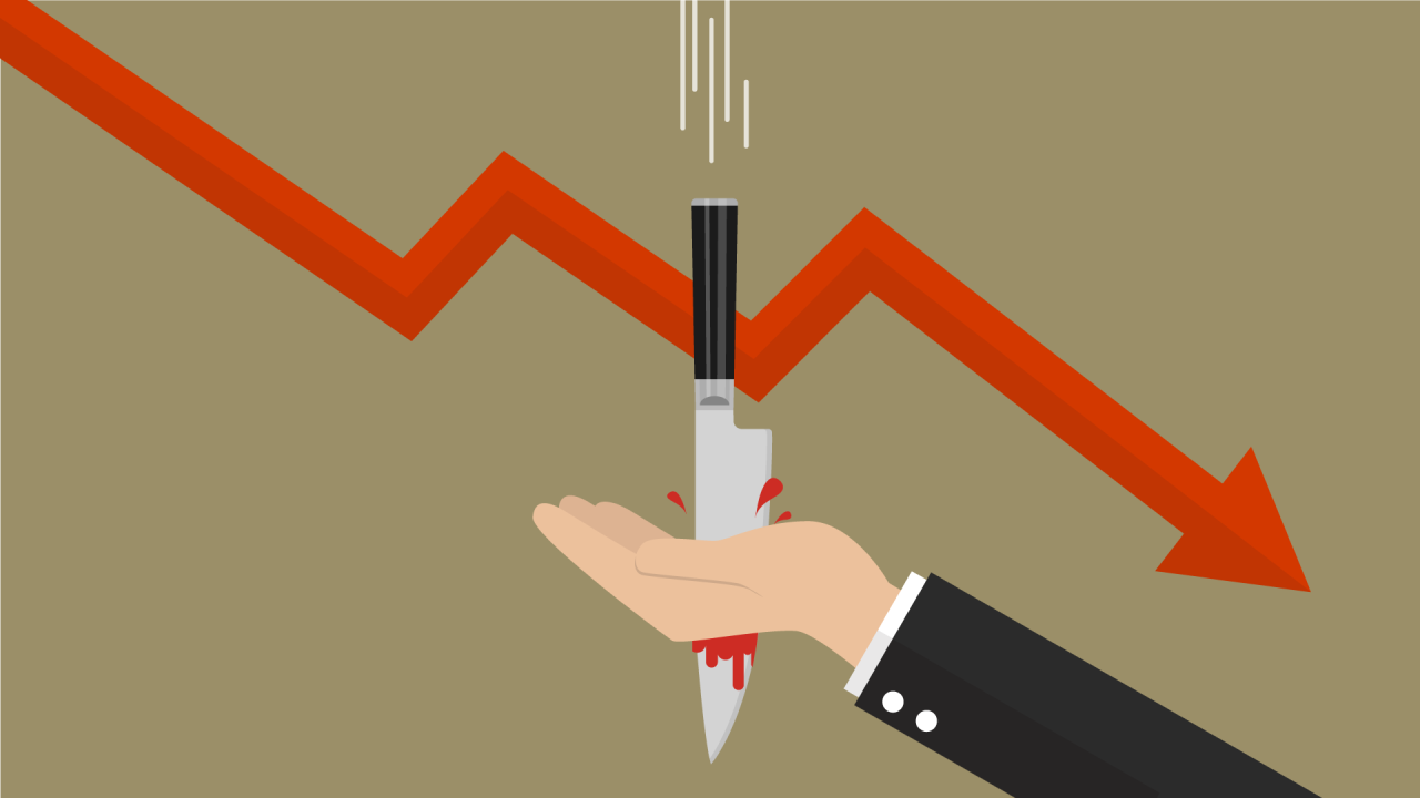 Bắt Dao Rơi Là Gì? Hiểu Rõ Rủi Ro Khi 'Bắt Đáy' Trong Thị Trường Crypto