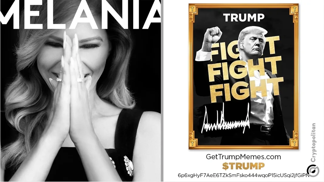 TRUMP, MELANIA – Đỉnh cao của cơn sốt Memecoin